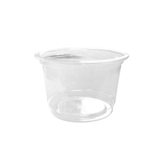Pot à sauce transparent