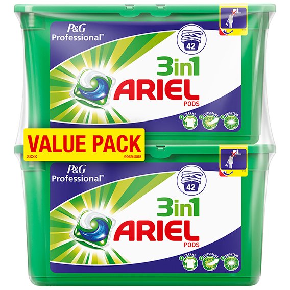 Lessive Ariel pods